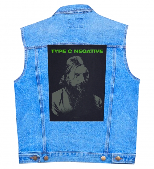 Нашивка наспинна катана TYPE O NEGATIVE - DEAD AGAIN (olbp-110)