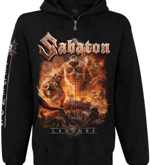 Худі Sabaton "Legends" на блискавці