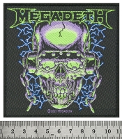 Нашивка ткана MEGADETH - VIC RATTLEHEAD (ofp-415)