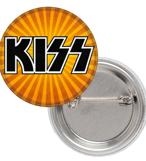 Значок Kiss (black logo) Значок Kiss (black logo)