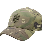 Бейсболка 3D Тризуб (мультикам) uac-028