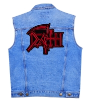 Нашивка наспинная Death (new red logo)