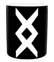 Чашка руна Inguz