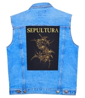 Нашивка наспинна катана SEPULTURA - DISCOGRAPHY (olbp-109)