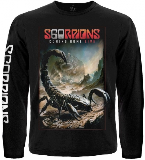 Футболка з довгим рукавом Scorpions "Coming Home Live" Футболка з довгим рукавом Scorpions "Coming Home Live"