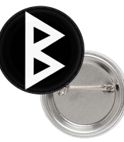 Значок Руна Berkano