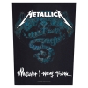 Нашивка наспинна катана METALLICA - WHEREVER I MAY ROAM (olbp-171)
