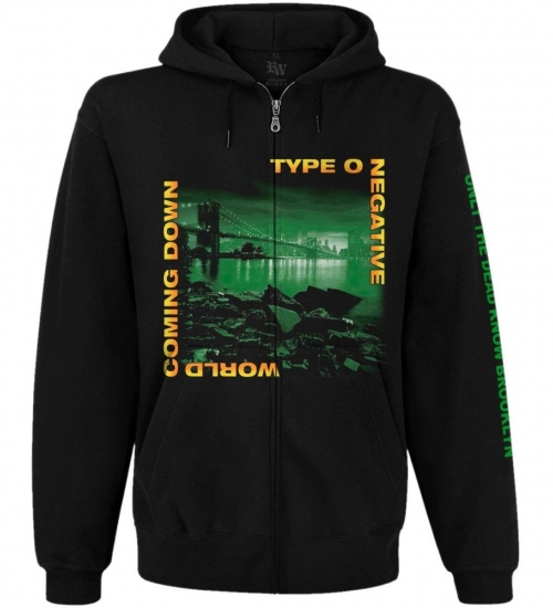 Худі Type O Negative "World Coming Down" на блискавці