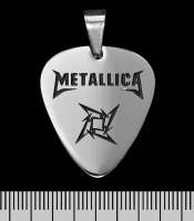Кулон Metallica "St. Anger" logo with M-Star (ptsb-065) медиатор