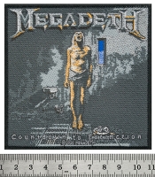 Нашивка ткана MEGADETH - COUNTDOWN TO EXTINCTION (ofp-412)