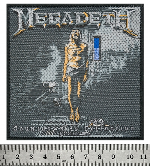 Нашивка ткана MEGADETH - COUNTDOWN TO EXTINCTION (ofp-412)