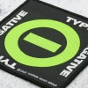 Нашивка ткана TYPE O NEGATIVE - NEGATIVE SYMBOL (ofp-427)