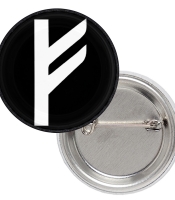 Значок Руна Fehu