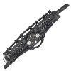Браслет Стімпанк Danger Skull чорний (bsp-56) Браслет Стімпанк Danger Skull чорний (bsp-56)