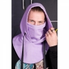 Бафф с капюшоном сиреневый