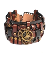 Браслет Стимпанк коричневый (bsp-33)