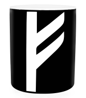 Чашка руна Fehu