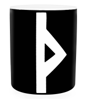 Чашка руна Thurisaz