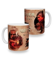 Чашка The Witcher 3: Wild Hunt (Geralt And Ciri)