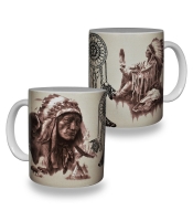 Чашка Индейские Вожди (Ловец снов)