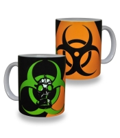 Чашка Biohazard (противогаз)
