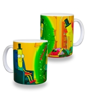 Чашка Rick and Morty (Mr. Жопосранчик)