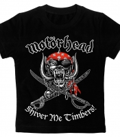 Детская футболка Motorhead "Shiver Me Timbers" черная