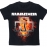 Детская футболка Rammstein (flaming logo) черная