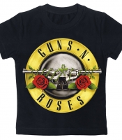 Детская футболка Guns'n'Roses (logo) черная