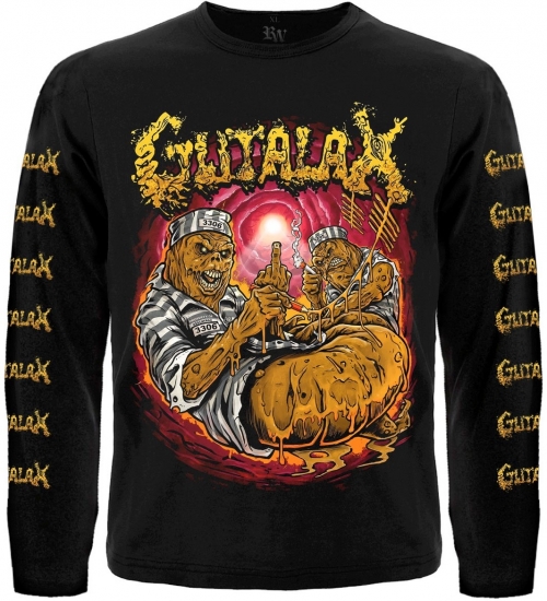 Футболка з довгим рукавом Gutalax "Asscatraz"