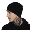 Шапка черная без вышивки