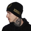 Шапка с вышивкой Nirvana черная