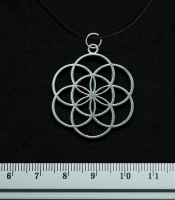 Кулон Цветок (7 колец)