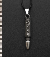 Кулон Патрон (черный) (RW-013)