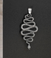 Кулон Змія (срібло, 925 проба)