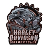 Нашивка наспинная Harley-Davidson (шестеренка)
