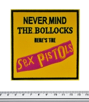 Нашивка Sex Pistols "Never Mind the Bollocks, Here's the Sex Pistols"