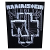 Нашивка наспинная Rammstein (logo with chains)