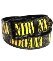 Ремень с печатью Nirvana