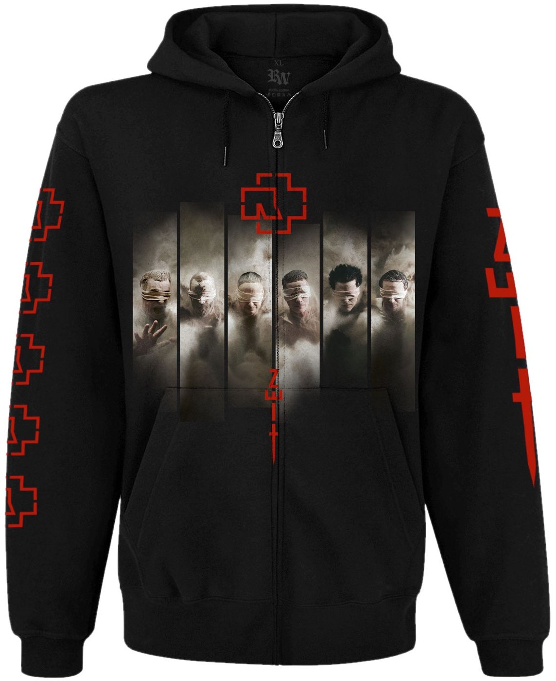 Худі Rammstein "Zeit" (Band) на блискавці