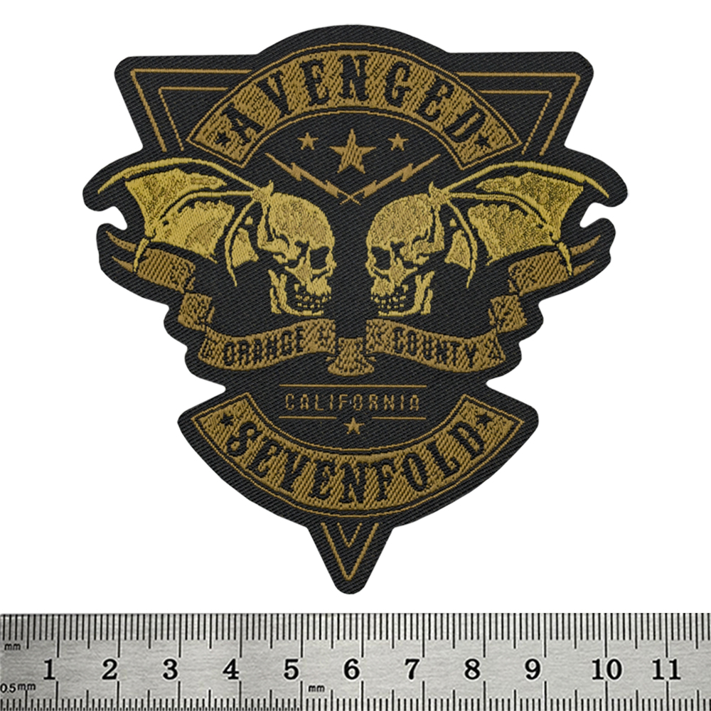 Нашивка ткана AVENGED SEVENFOLD - ORANGE COUNTY CUT OUT (ofp-339)