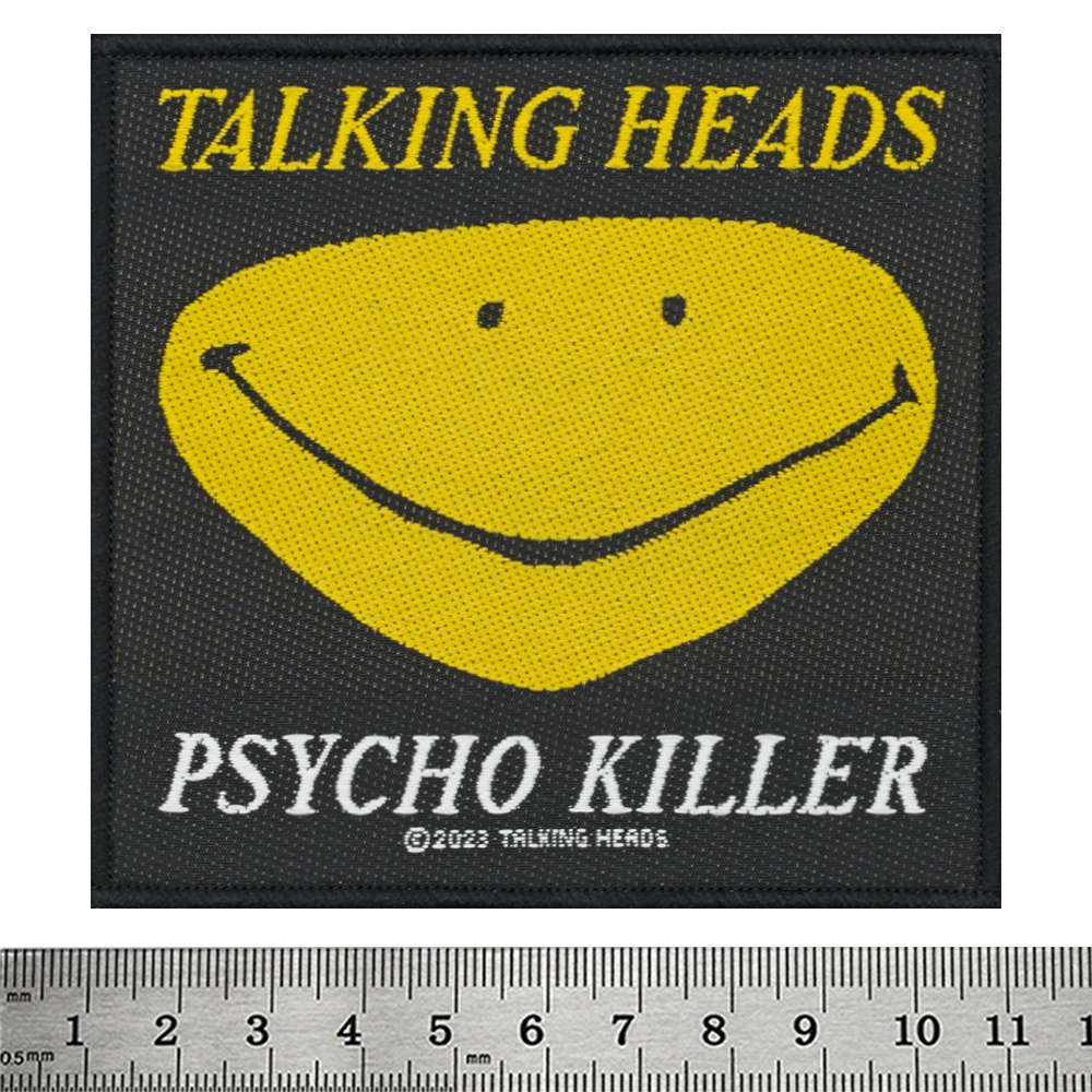 Нашивка ткана TALKING HEADS - PSYCHO KILLER (ofp-321) Нашивка ткана TALKING HEADS - PSYCHO KILLER (ofp-321)