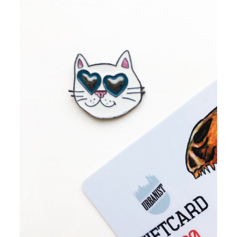 Металевий пін (upn-043) Cat Металевий пін (upn-043) Cat