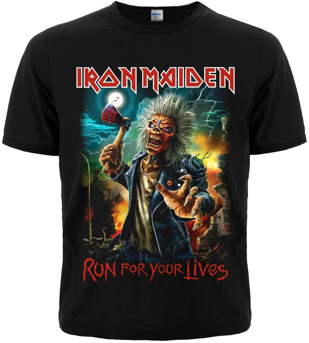 Футболка Iron Maiden "Run For Your Lives"