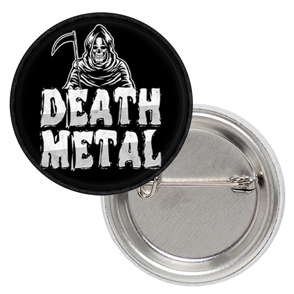 Значок Death Metal (Grim Reaper)