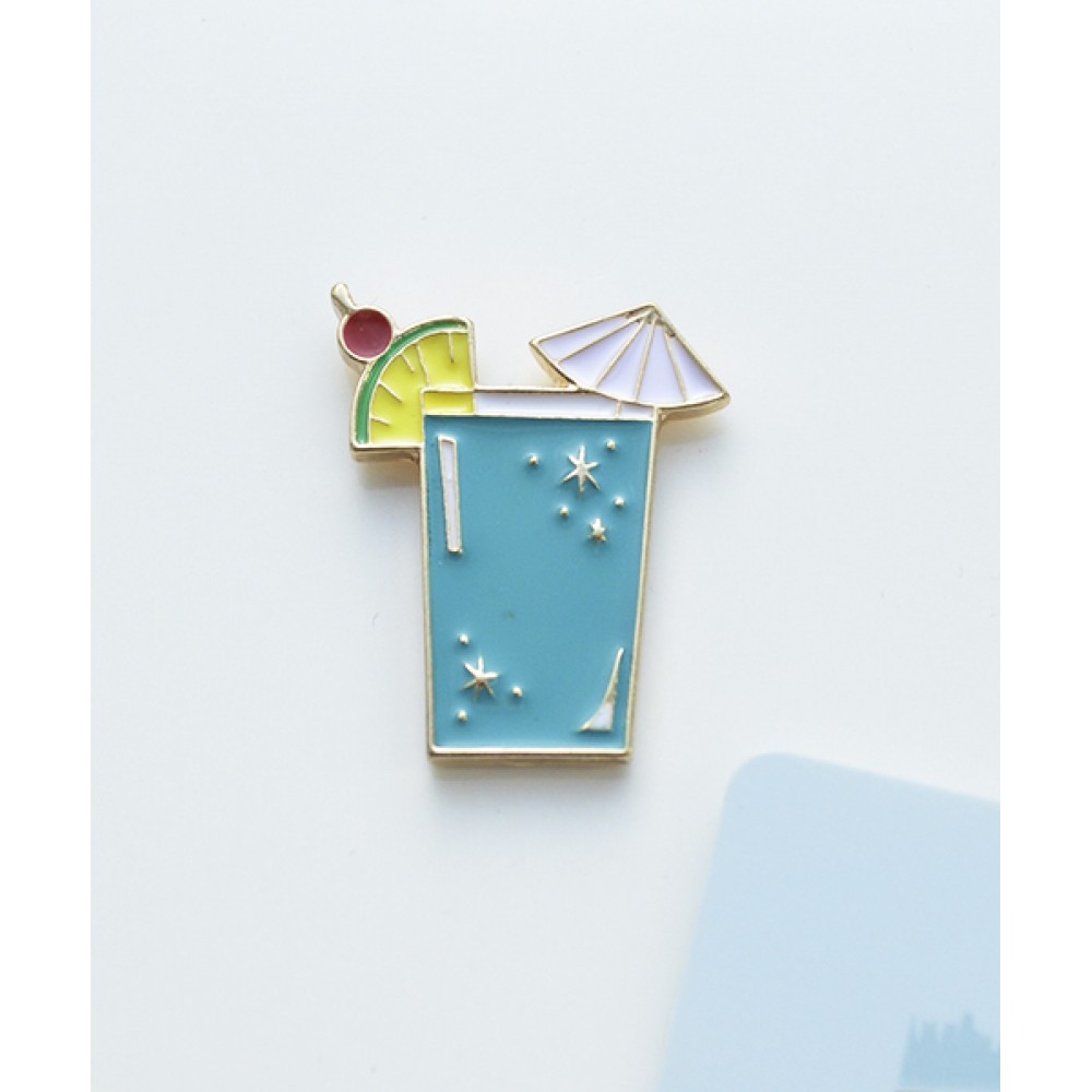 Металевий пін (upn-071) Тропічний коктейль Металевий пін (upn-071) Тропічний коктейль