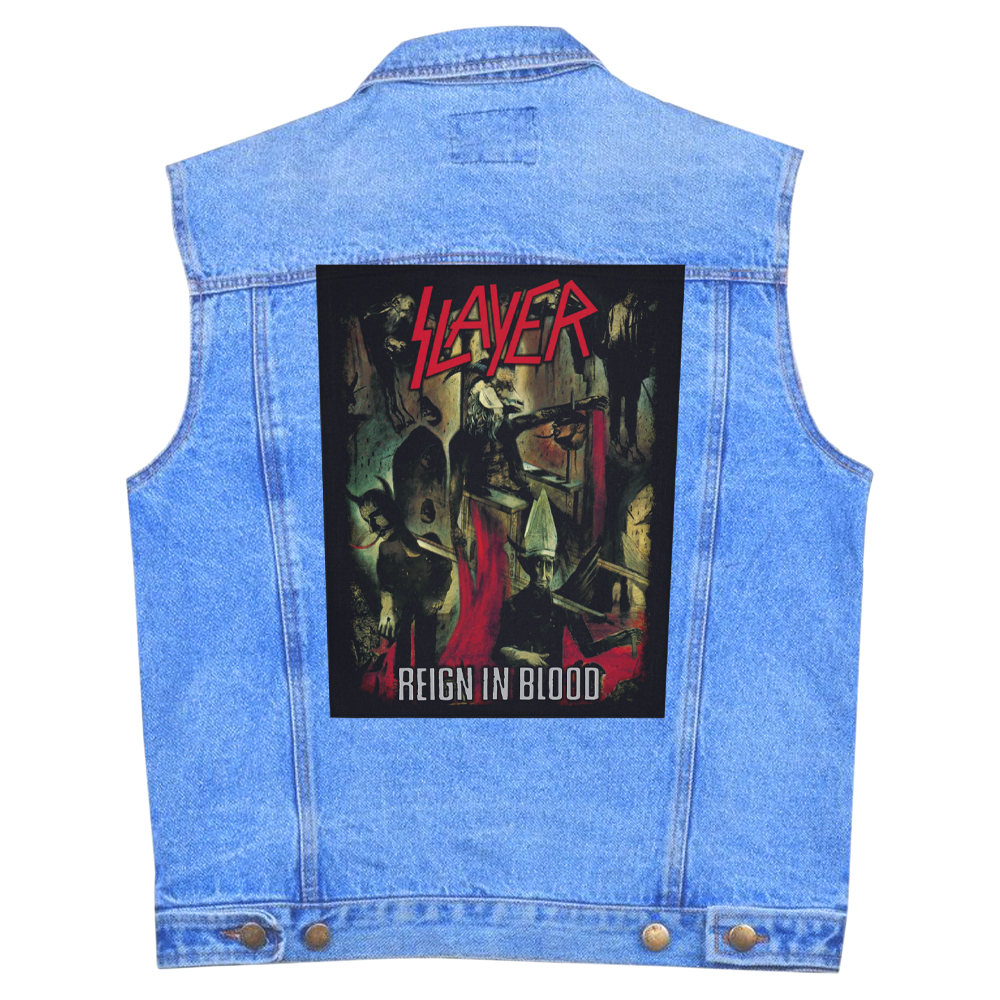 Нашивка наспинна катана SLAYER - REIGN IN BLOOD (olbp-026)