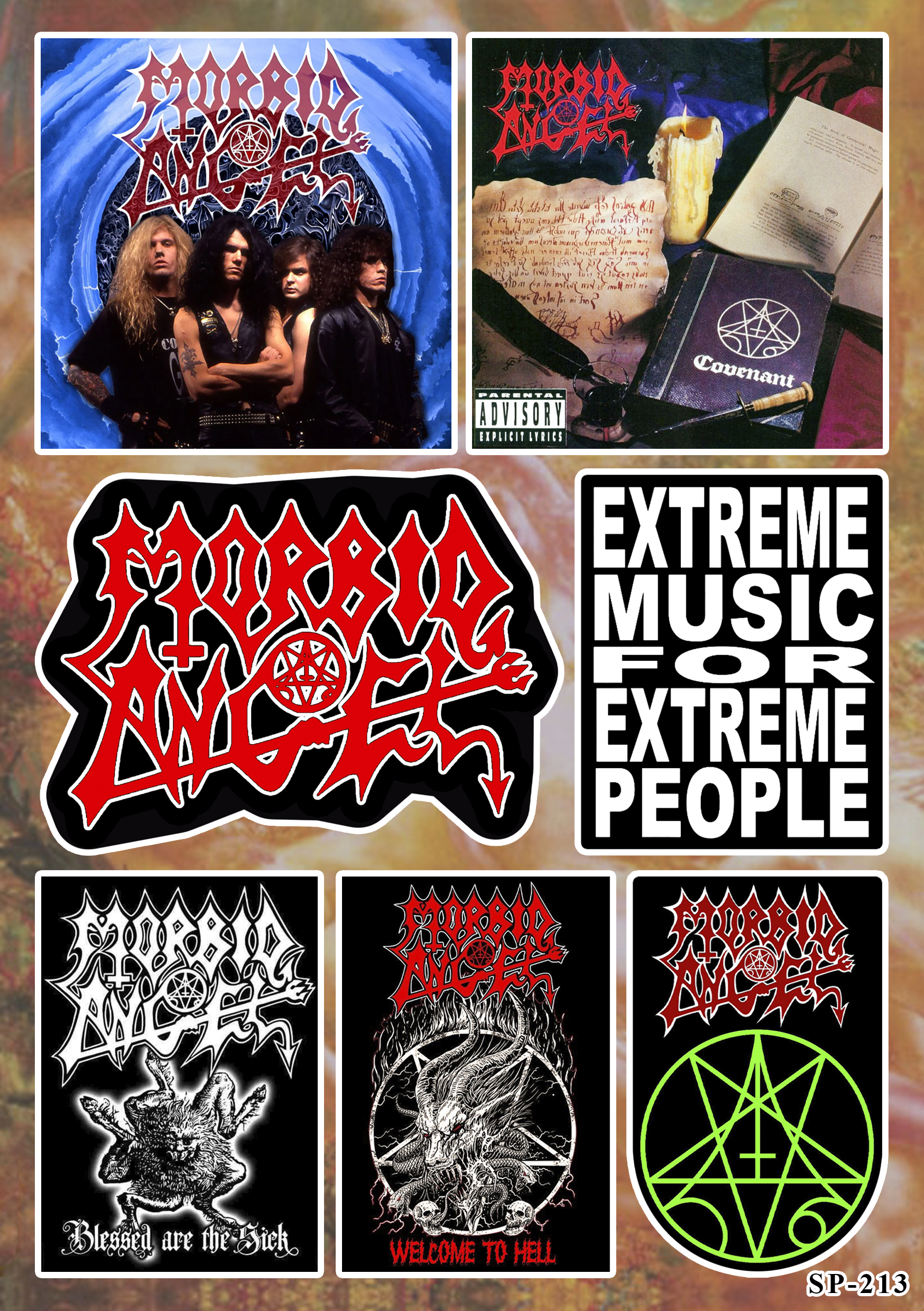 Стікерпак Morbid Angel SP-213