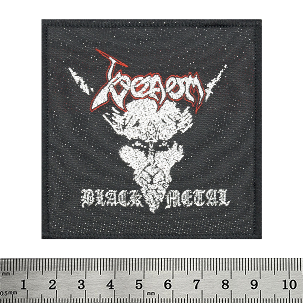 Нашивка ткана VENOM - BLACK METAL (ofp-231) Нашивка ткана VENOM - BLACK METAL (ofp-231)