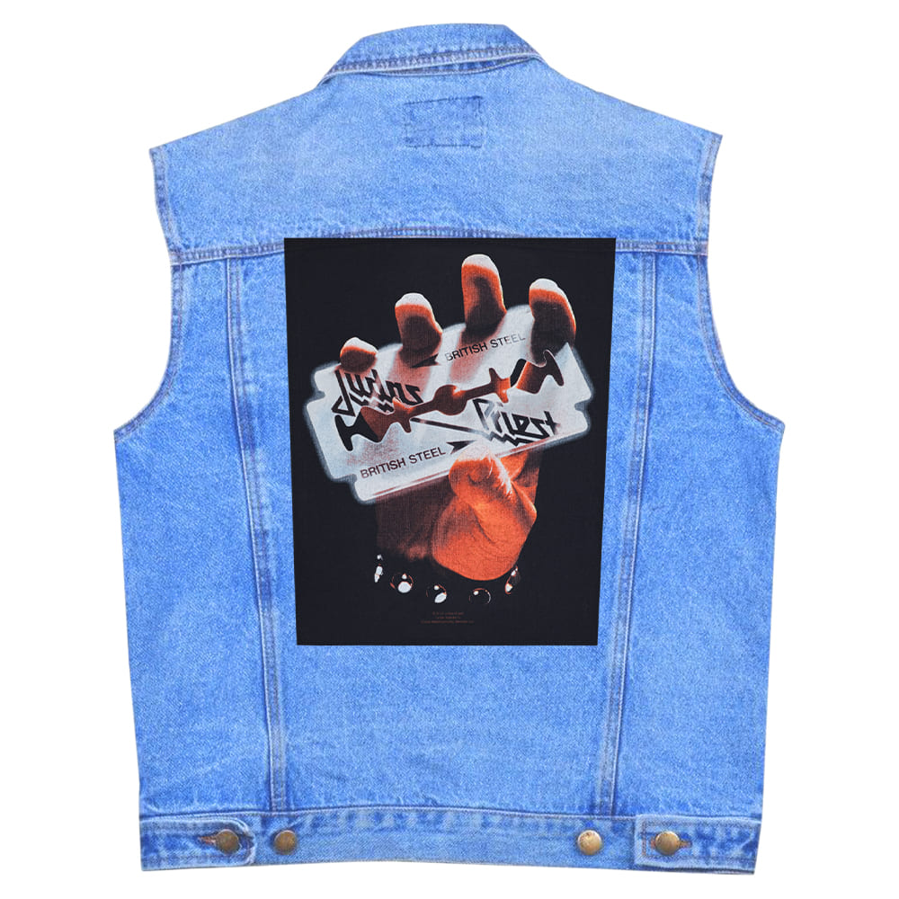 Нашивка наспинна катана Judas Priest "British Steel" (olbp-008) Нашивка наспинна катана Judas Priest "British Steel" (olbp-008)